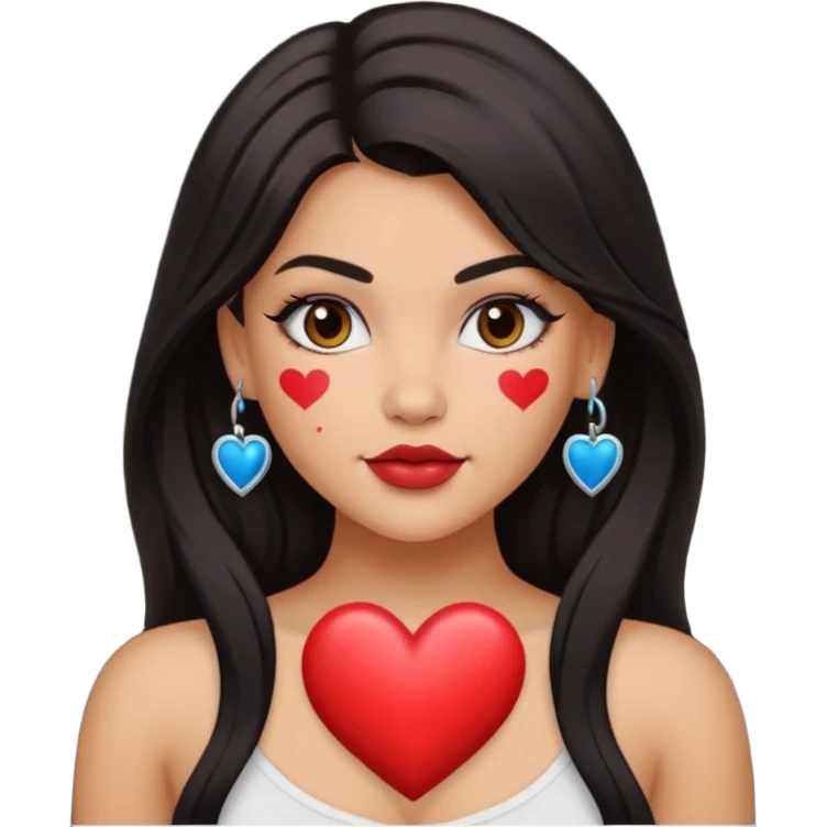 Karol G heart tattoo  emoji