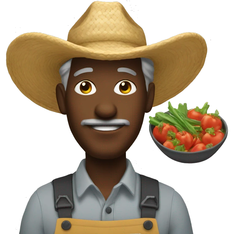 Waren Buffet as a farmer emoji