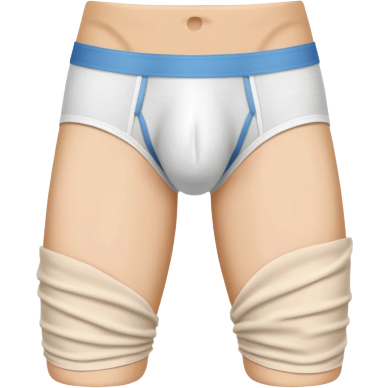Underwear around ankles emoji