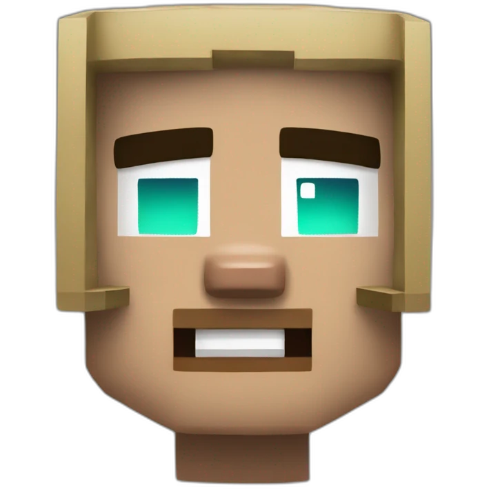 Minecraft Charakter emoji