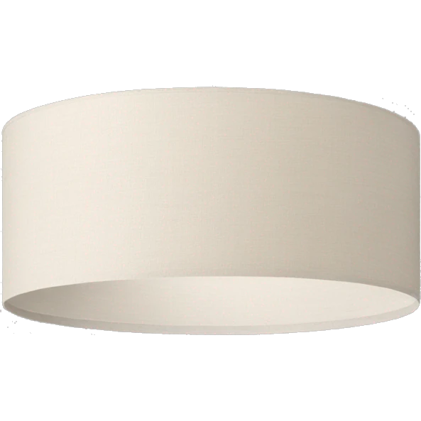 Round linen ceiling pendant  emoji