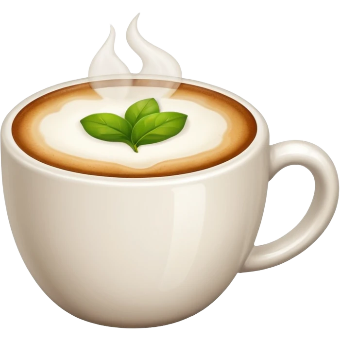 Cappuccino  mug emoji