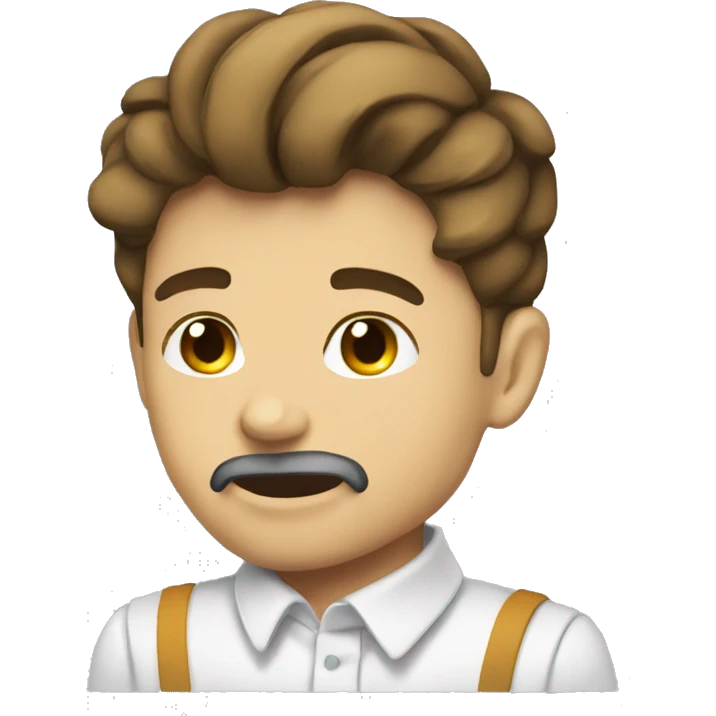 seragam putih emoji
