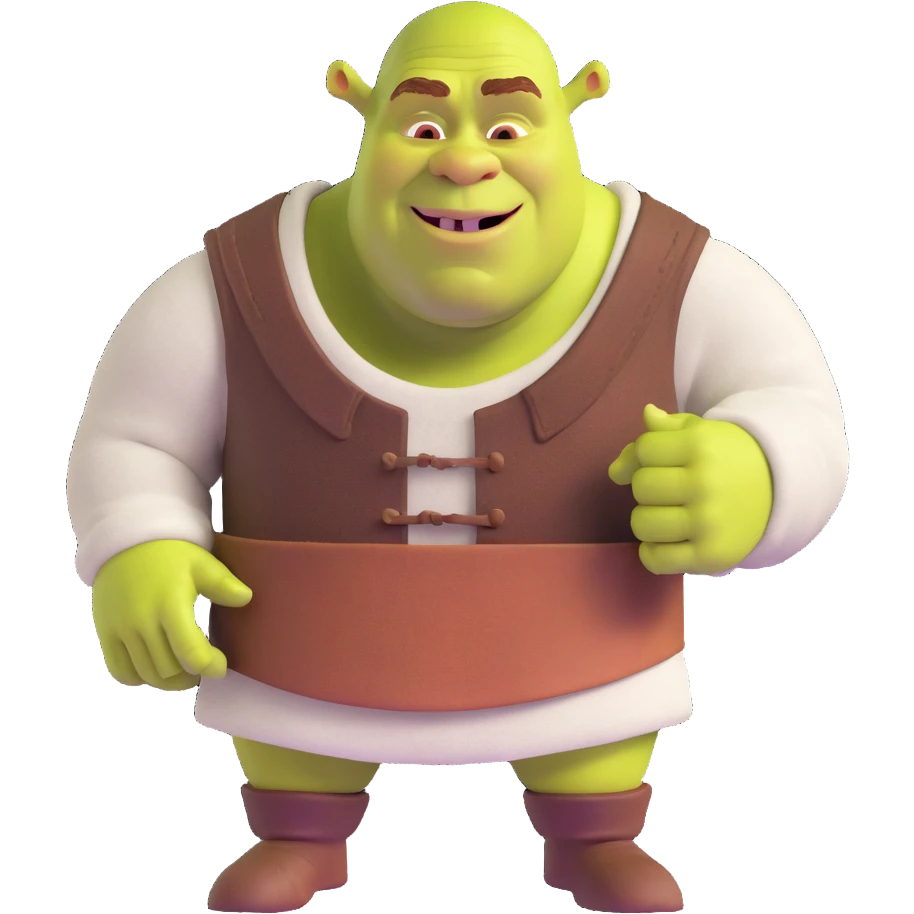 Shrek character emoji
