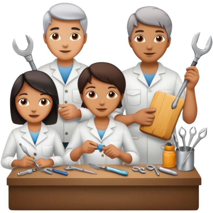 Silver jewelers. No faces  emoji