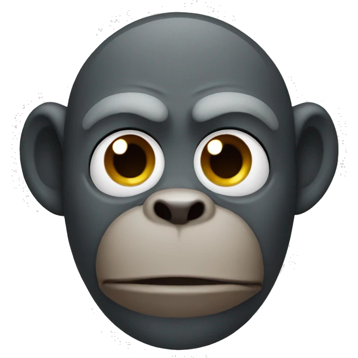 Cold monkey emoji