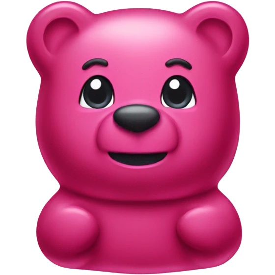 Gummy bear emoji