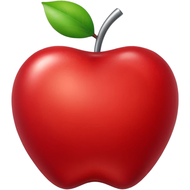 Apple chrome heart  emoji