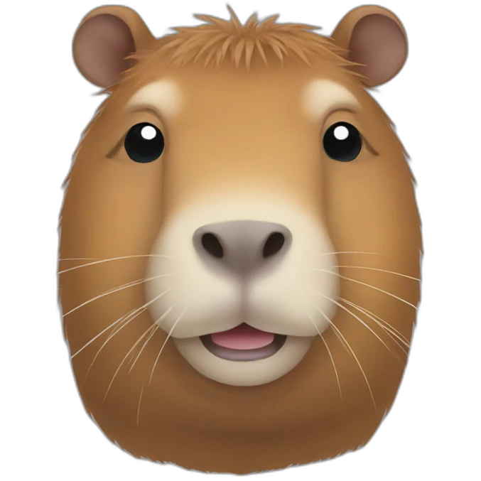 Capybara emoji
