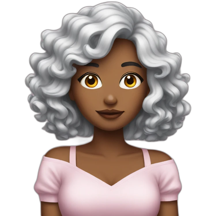 superstar girl emoji