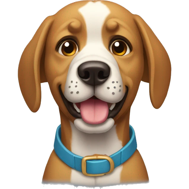 Perro sorprendido  emoji