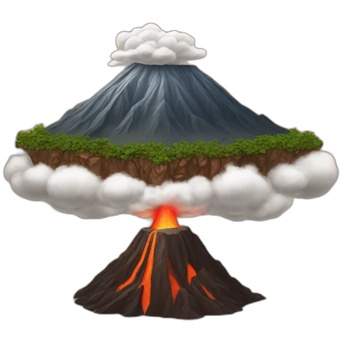 Volcano emoji