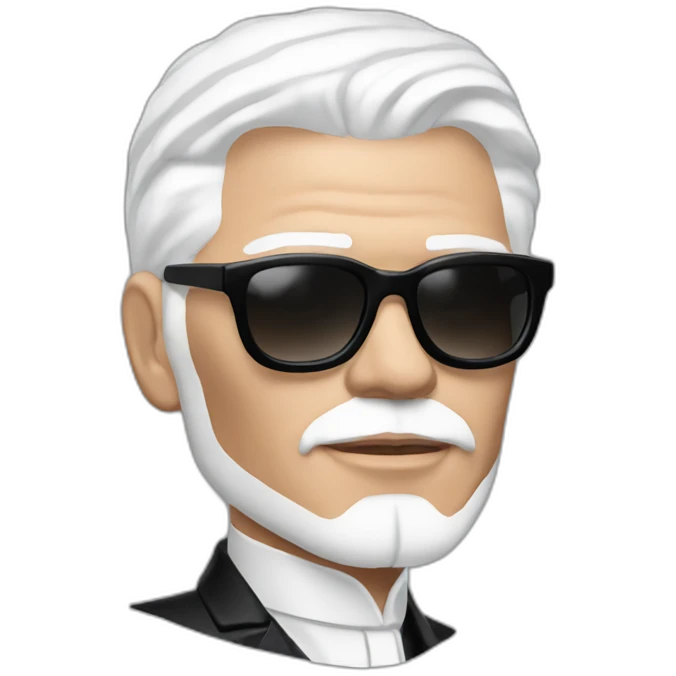 karl lagerfeld emoji