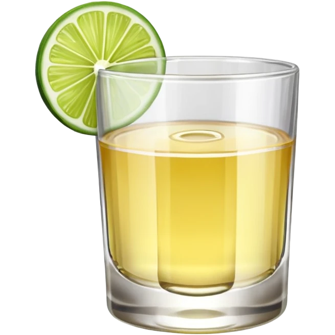 Shot of tequila emoji