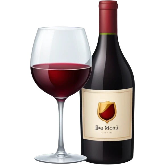 wine bottle emoji