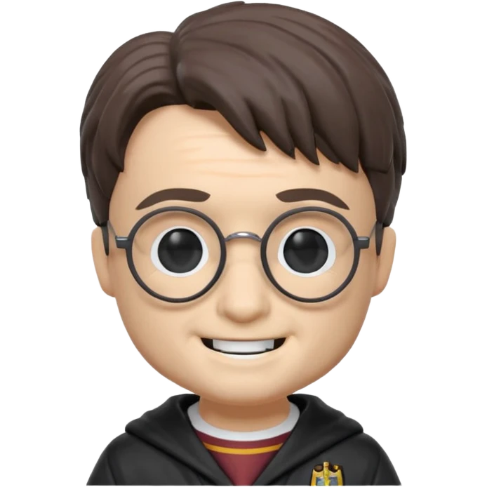 harry potter happy face funko pop style cue emoji