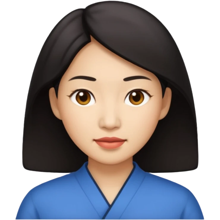 asian woamn, mid 30's emoji