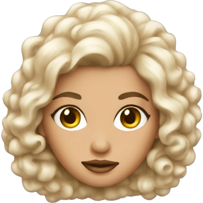 Glamour girl  emoji