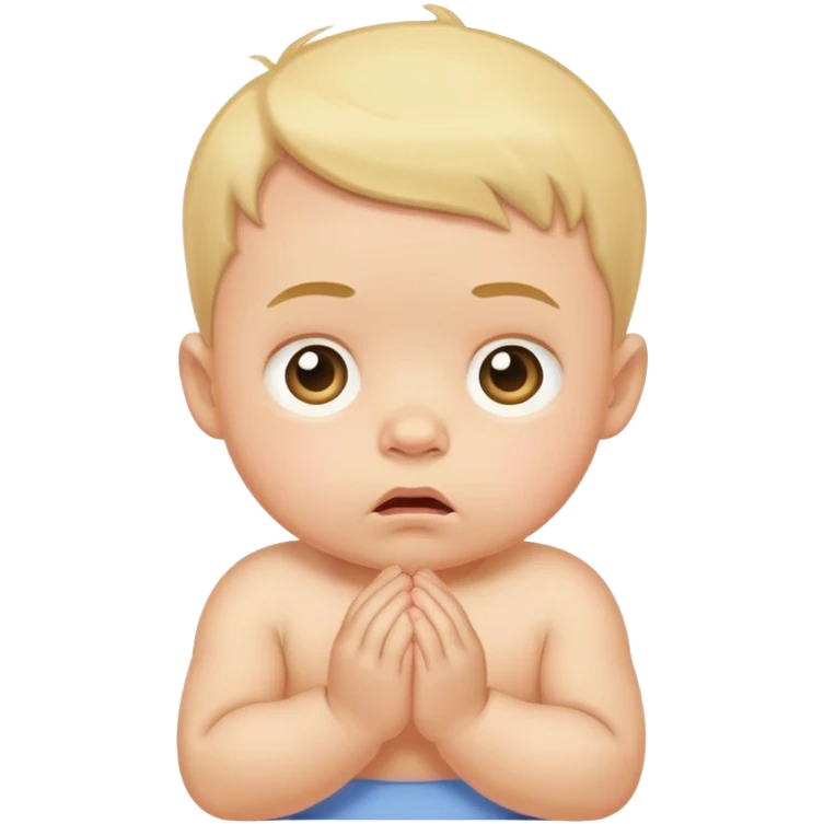 Tired gay baby emoji