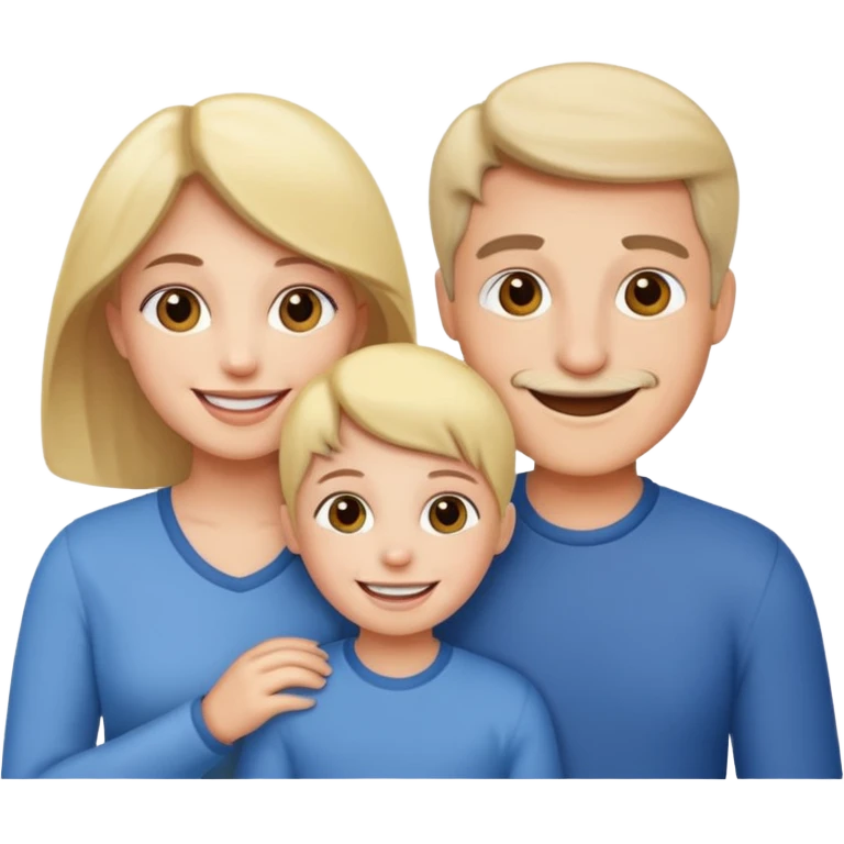 Happy family emoji