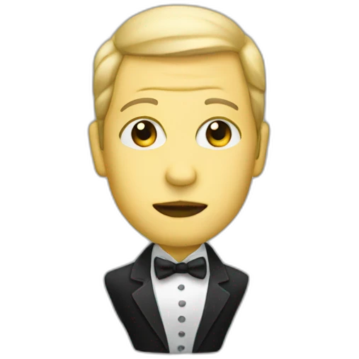 Music skin head conductor emoji