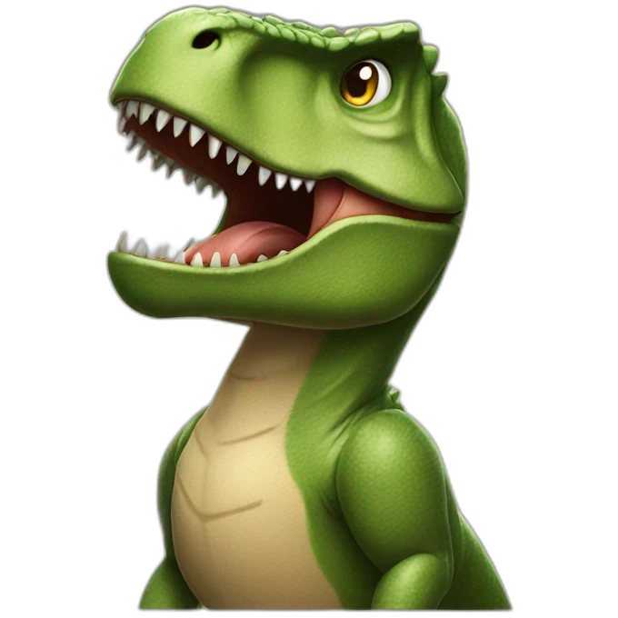 T-rex strong emoji