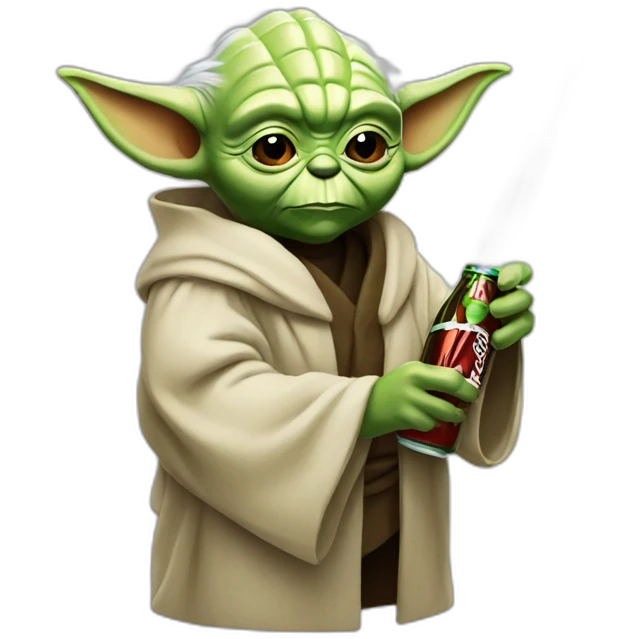 Yoda-coca cola emoji