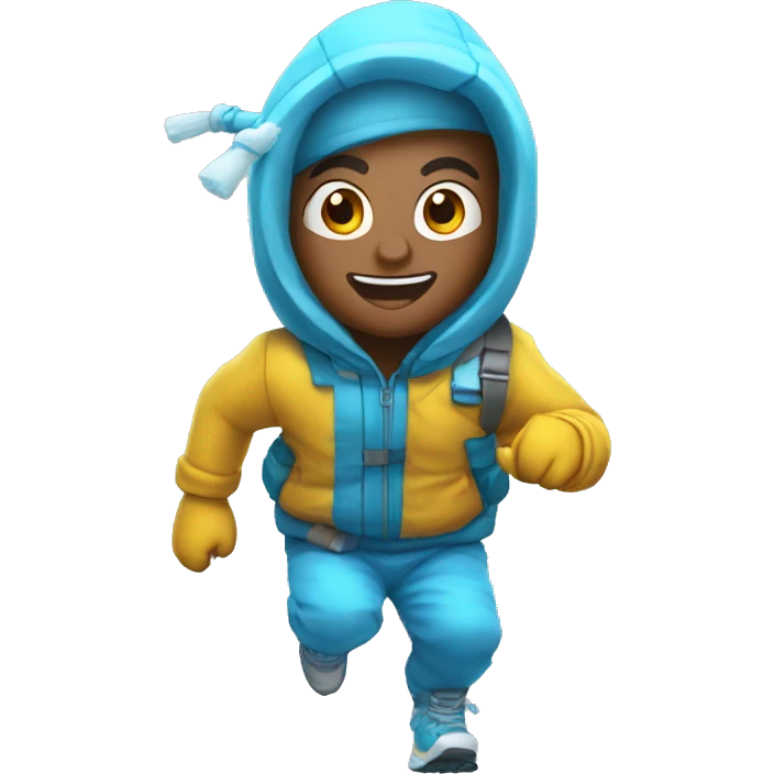 Freeze tag runner emoji