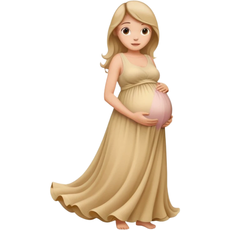 A girl is pregnant  emoji