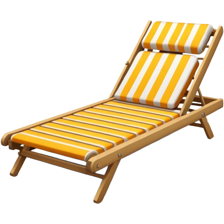 Sun bed emoji