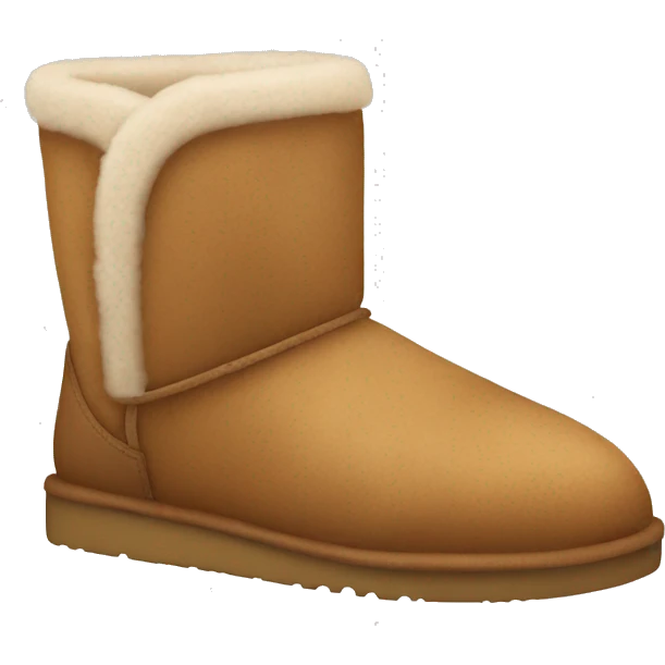 light brown ugg slippers emoji