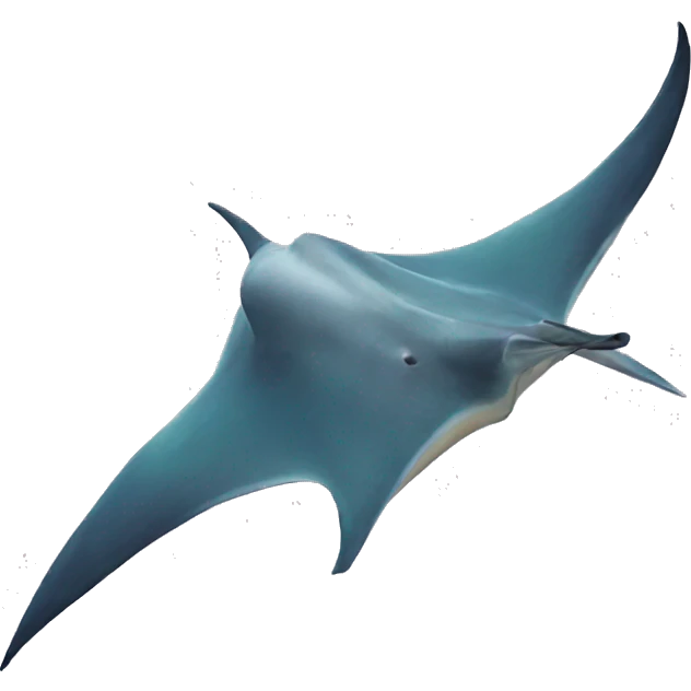Mantaray emoji