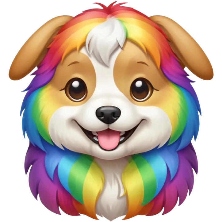 Gay dog emoji