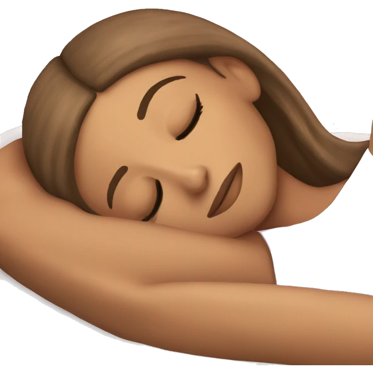 Ariana Grande sleeping emoji