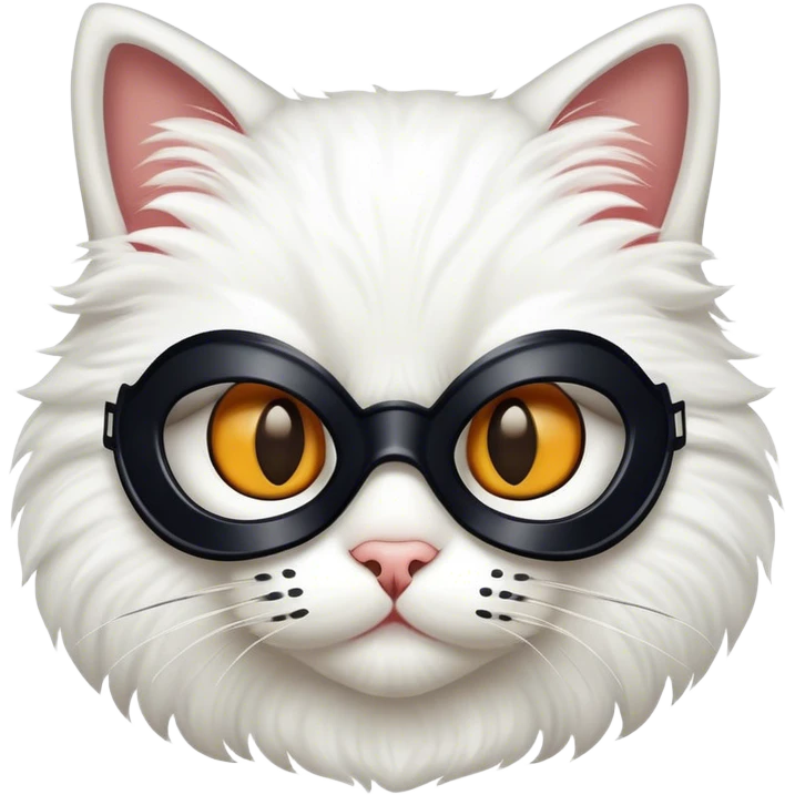 Cat in mask emoji
