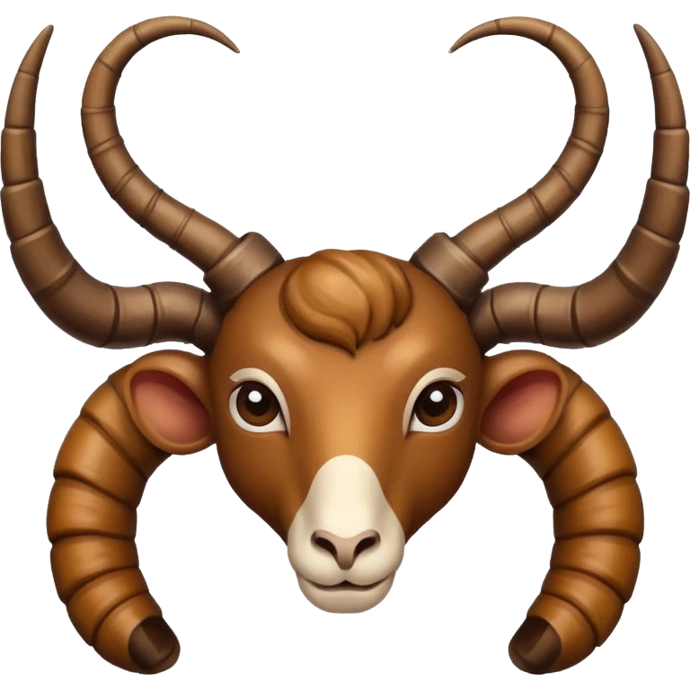 Ram horns emoji