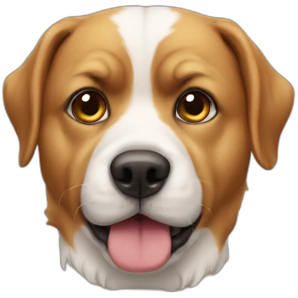 chien gros emoji