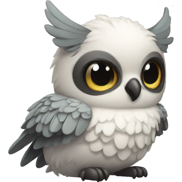 Cute cool winged animal hybrid  emoji