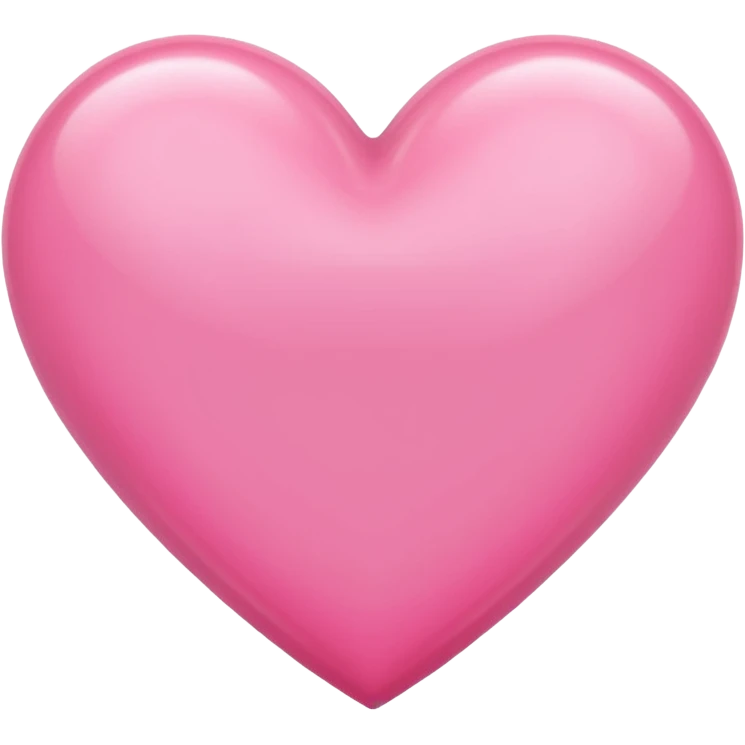 Pink heart emoji