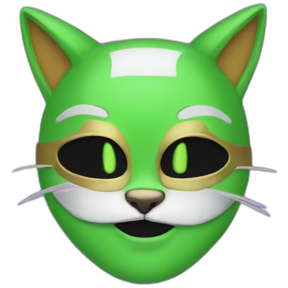 the mask with cat ears emoji