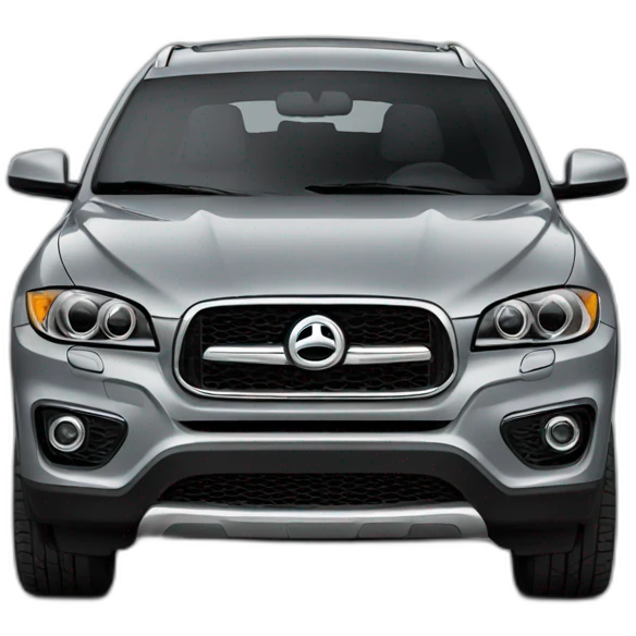 gray coupe modern suv crossover X6 emoji