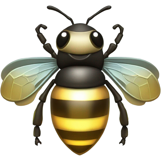A Robot Bee emoji