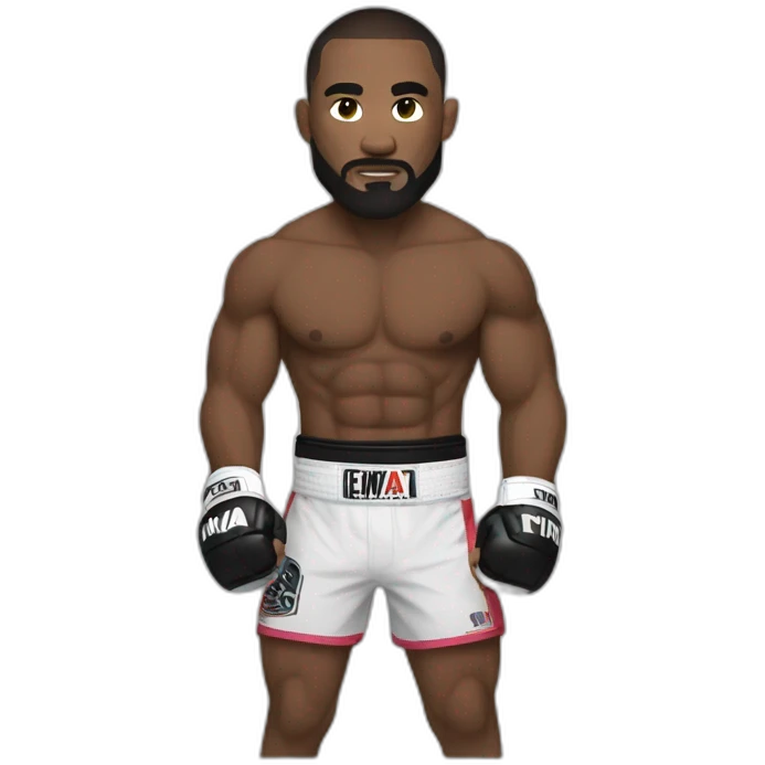MMA fighter emoji