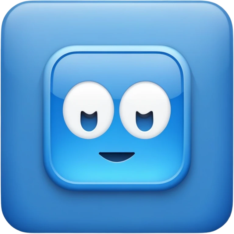 NO CAP text in a blue square emoji