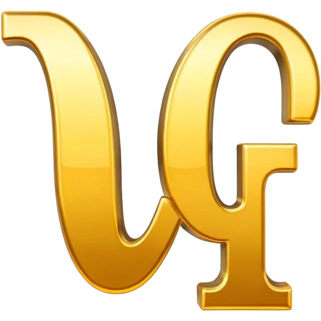 letters QLF, playful and shiny emoji