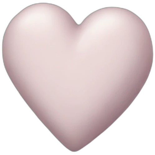 Coeur de pierre emoji