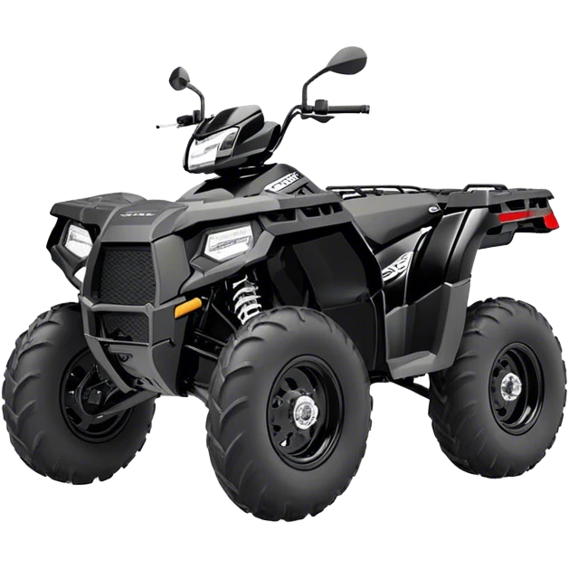 ATV - Polaris Sportsman 570 (Model Year: 2022) (Iconic colour: Black) emoji