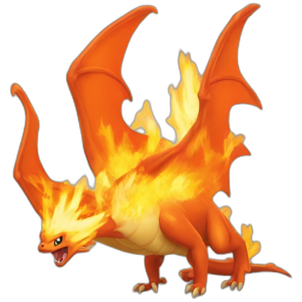 Dracaufeu dans Pokémon emoji