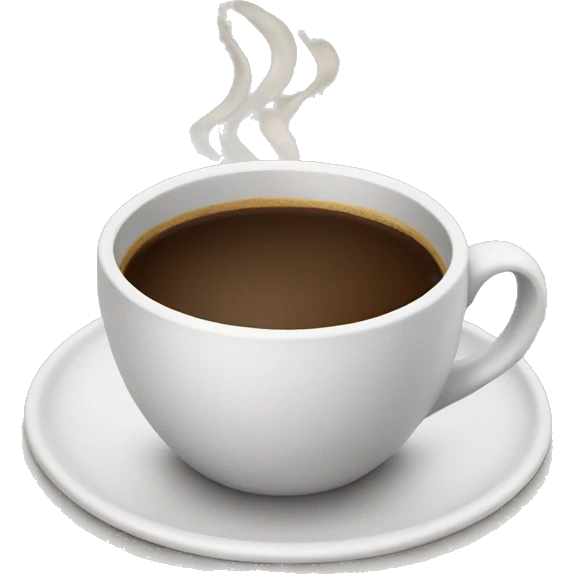 Cup of coffee emoji