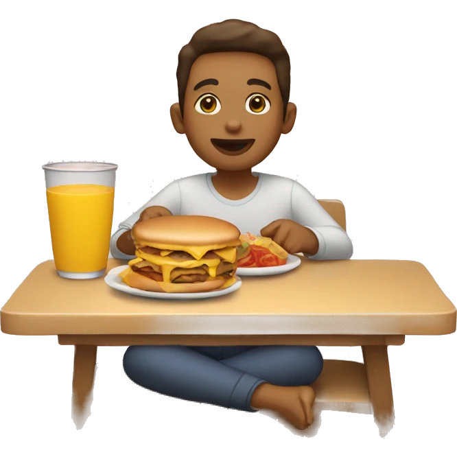 Comiendo mesas emoji